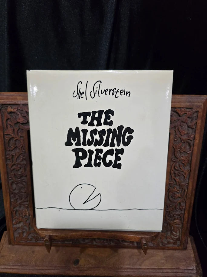 The Missing Piece by Shel Silverstein, 1976 Harper and Row hardcover with dust jacket, view 2