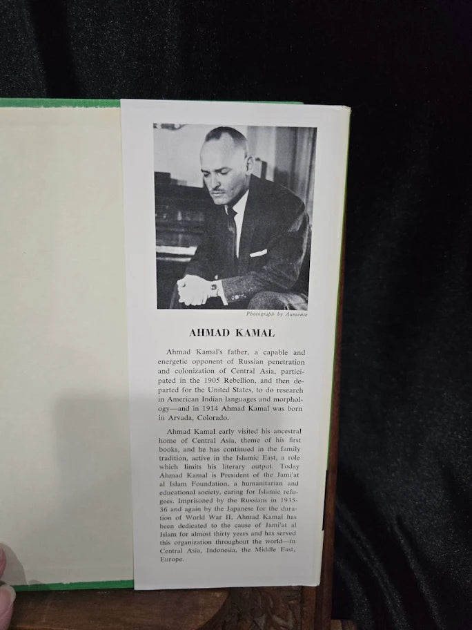 The Sacred Journey by Ahmad Kamal Signed by Ahmad Kamal 1961 First Edition Hardcover, Makkah Pilgrimage Book with Dust Jacket (Fixes)