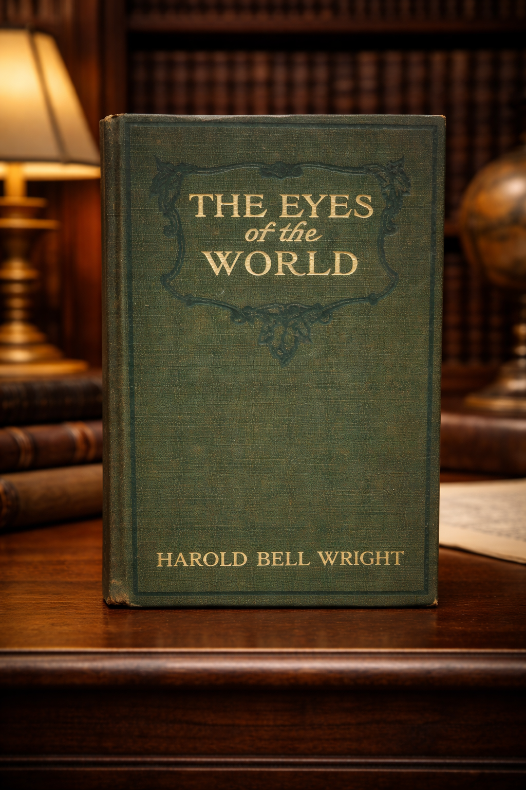 The Eyes of the World by Harold Bell Wright, 1914 A. L. Burt illustrated hardcover