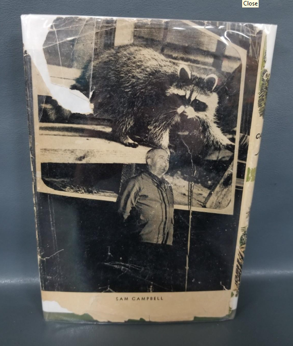 A Tippy Canoe and Canada Too Sam Campbell Signed by Sam Campbell 1946 First Edition Hardcover DJ (Fixes)