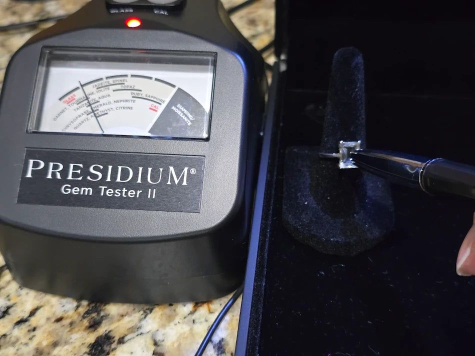 Sterling Silver Tourmaline Solitaire Ring – Emerald Cut – Size 6.5