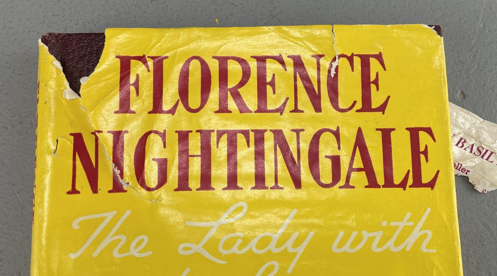 Florence Nightingale: The Lady with the Lamp by Basil Miller | Signed by Basil Miller 1947 Hardcover with Dust Jacket (Fixes)
