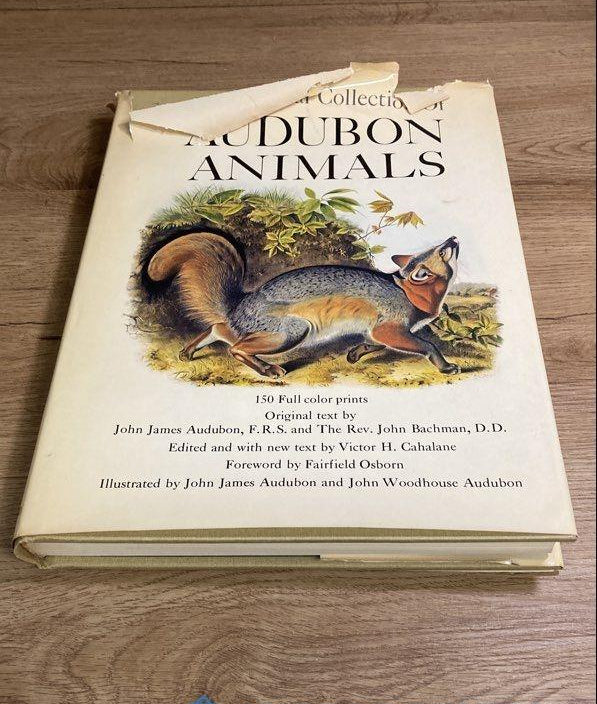 Imperial Collection of Audubon Animals | 1967 Hardcover with Dust Jacket