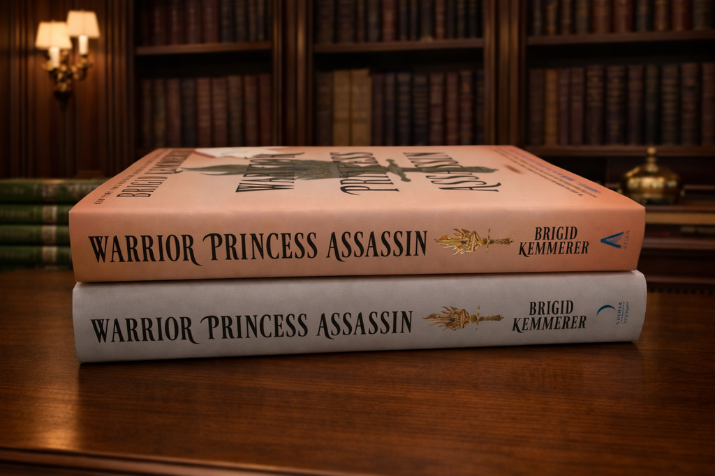 Warrior Princess Assassin Brigid Kemmerer Signed by Brigid Kemmerer Limited 2 Volume Hardcover Set (Fixes)