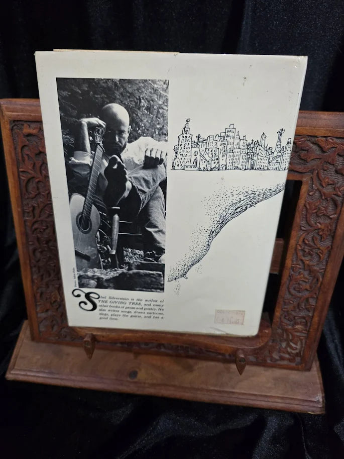 Where the Sidewalk Ends by Shel Silverstein, Harper and Row hardcover in white dust jacket, view 6