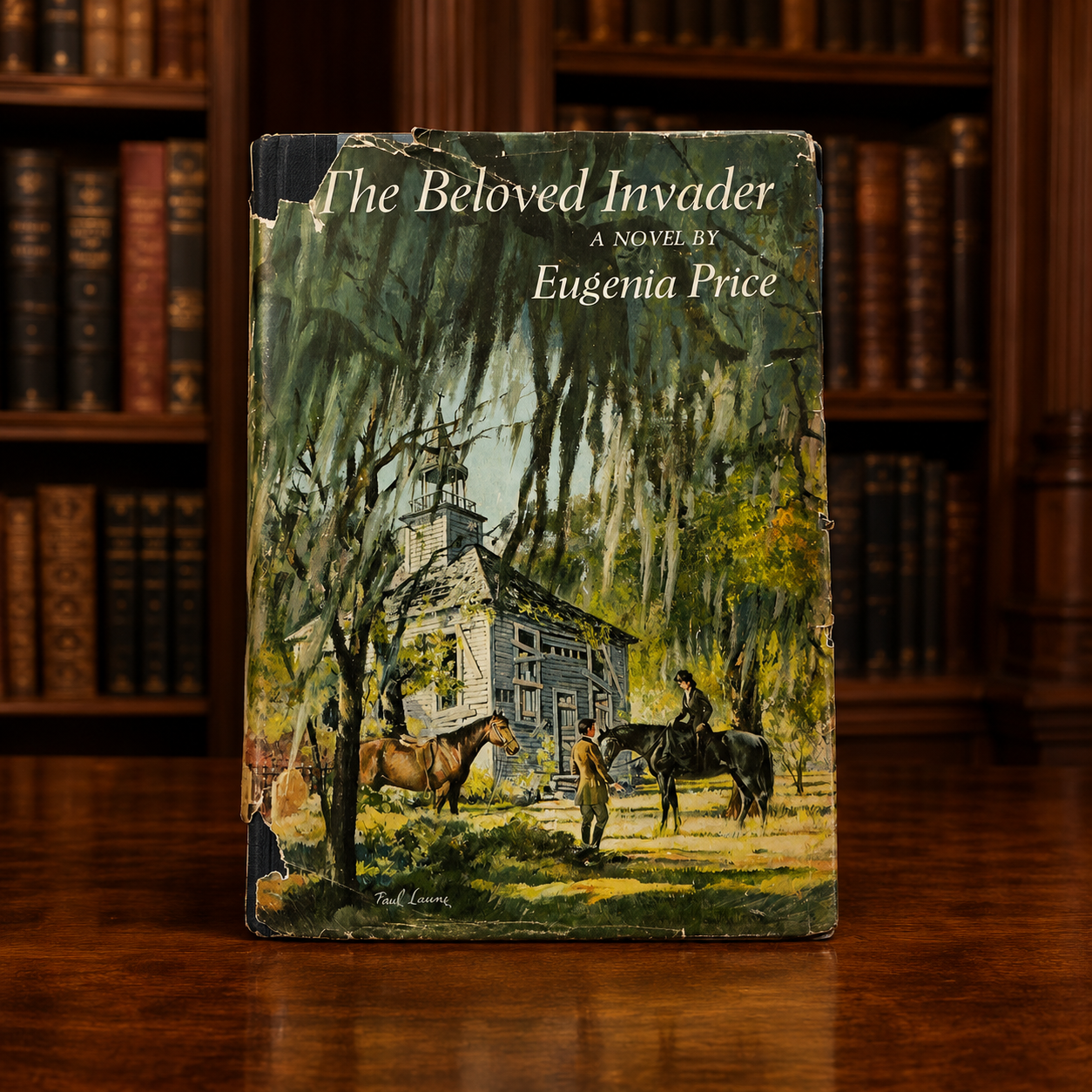 The Beloved Invader by Eugenia Price Signed by Eugenia Price 1965, Hardcover, with DJ (Fixes)