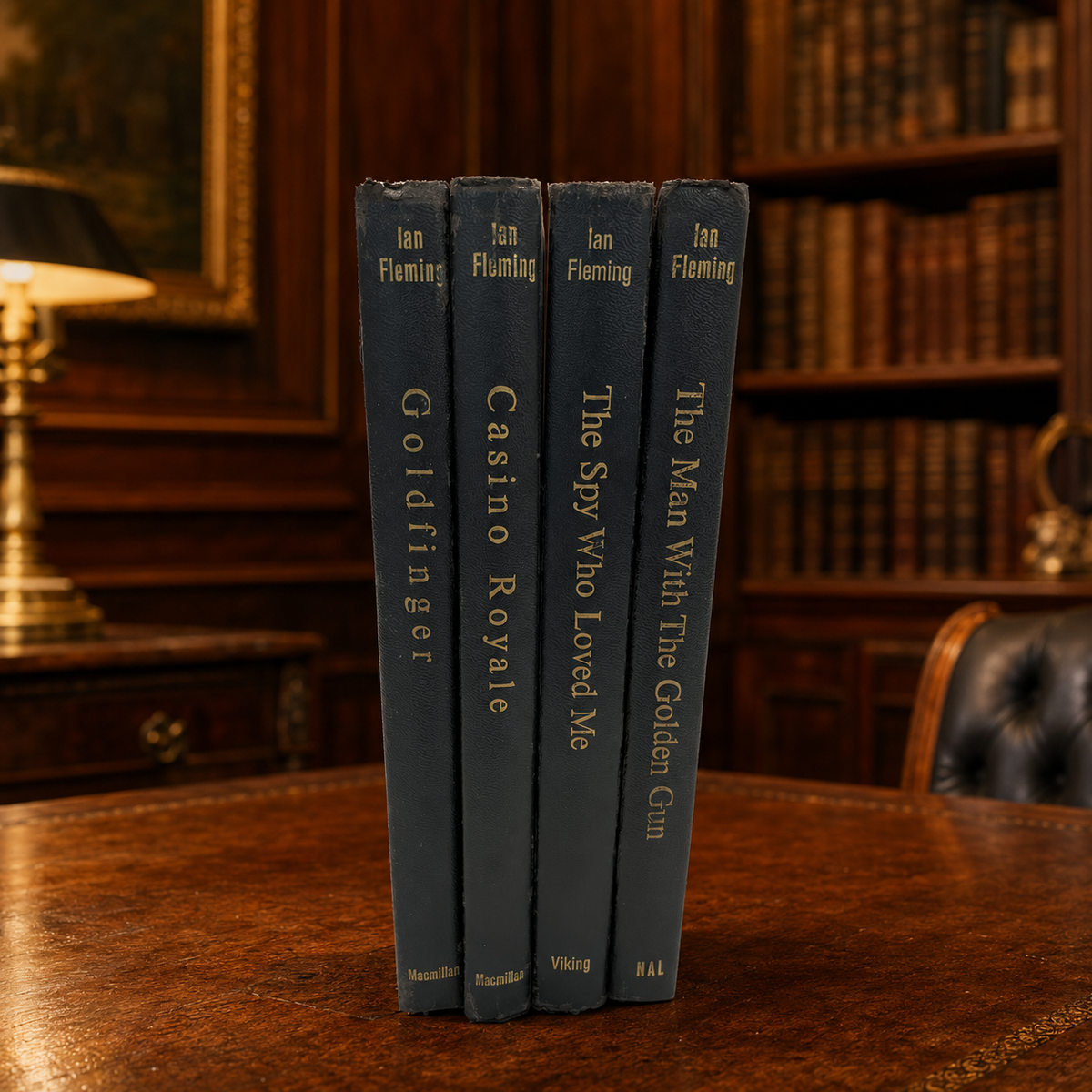 1960s Set of Ian Fleming James Bond Books - 4 Titles