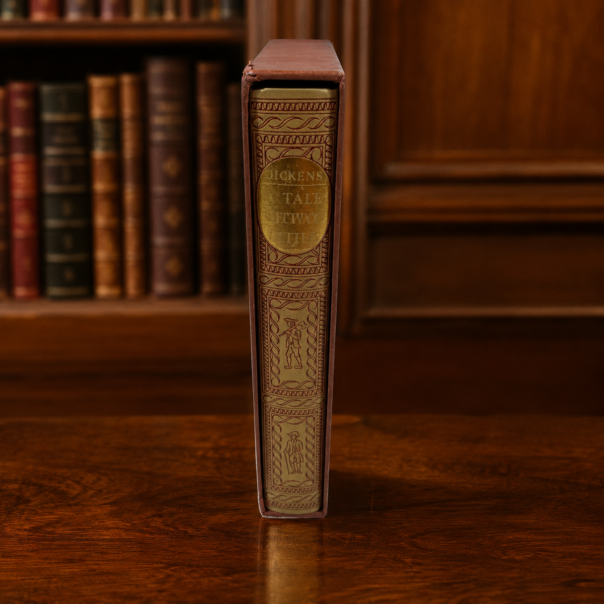 A Tale of Two Cities by Charles Dickens, 2012 Folio Society red hardcover with slipcase