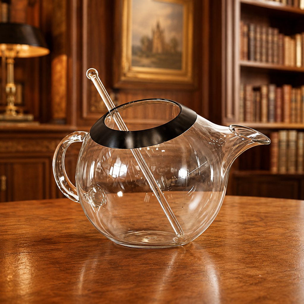 Orrefors Mingus Crystal Martini Pitcher by Gunnar Cyrén Swedish Cocktail Jug