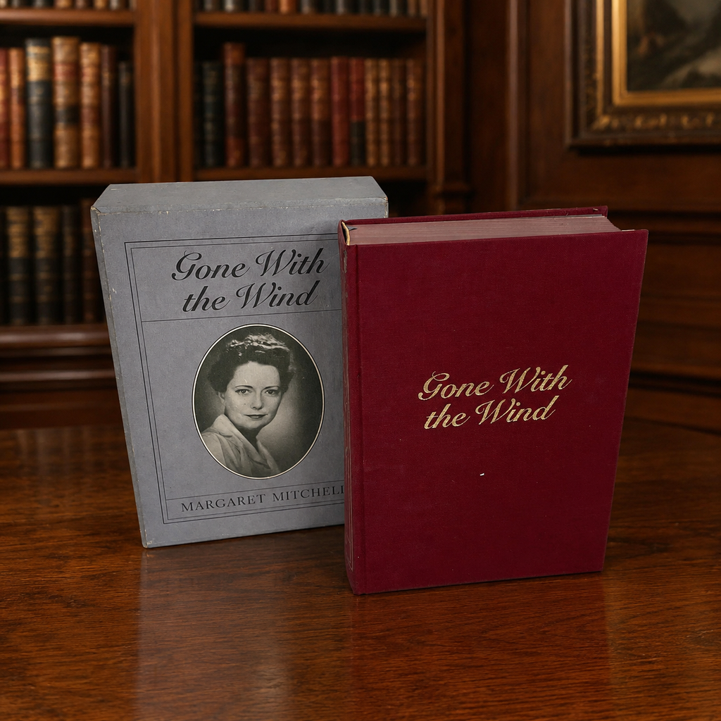 Margaret Mitchell Gone With The Wind 1986 50th Anniversary Edition Book with Slipcase