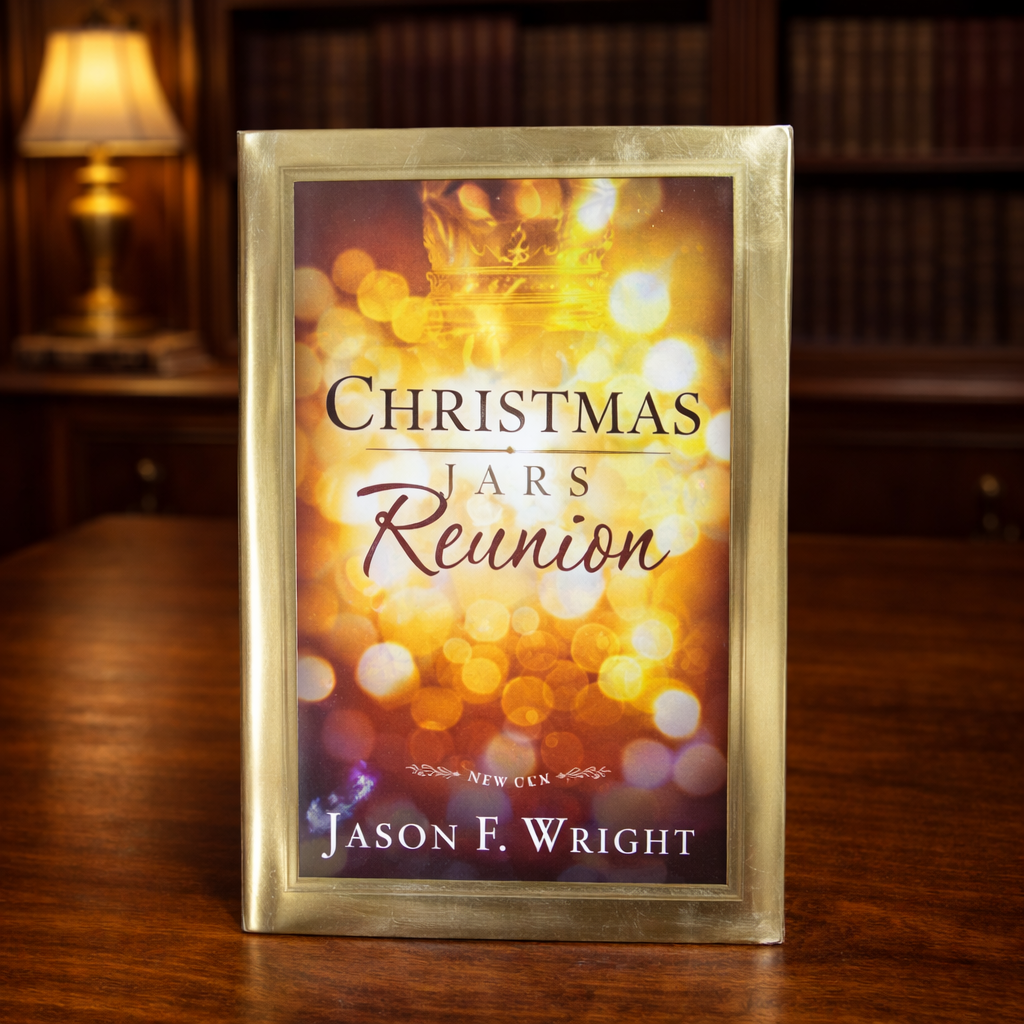 Christmas Jars Reunion Jason F Wright 2009 Signed Hardcover