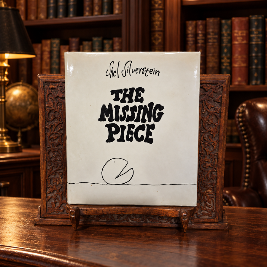 The Missing Piece by Shel Silverstein, 1976 Harper and Row hardcover with dust jacket