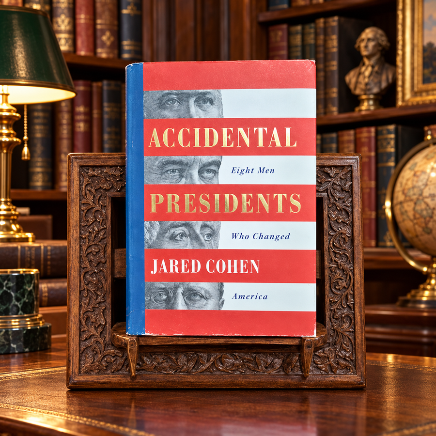 Accidental Presidents by Jared Cohen, 2019 Simon and Schuster hardcover with dust jacket