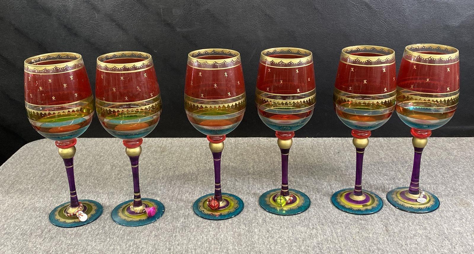 6 Pier One Glasses