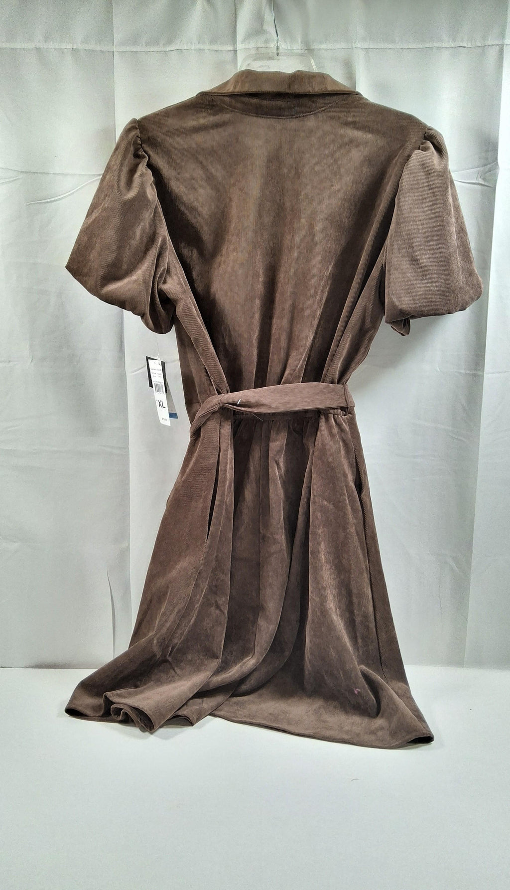 Signature by Robbie Bee Brown Corduroy Shirtdress, Women's XL, NWT