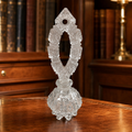 Cut Crystal Perfume Bottle Pinwheel Stopper