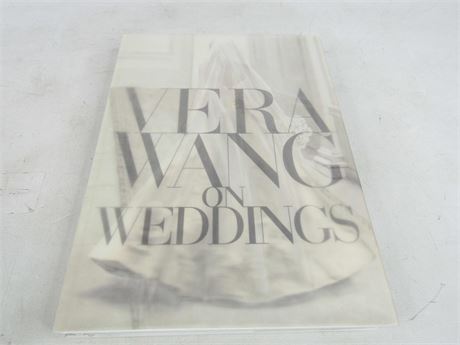 Vera Wang on Weddings oversized hardcover with clear cover and slipcase, view 3