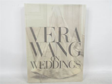 Vera Wang on Weddings oversized hardcover with clear cover and slipcase, view 13