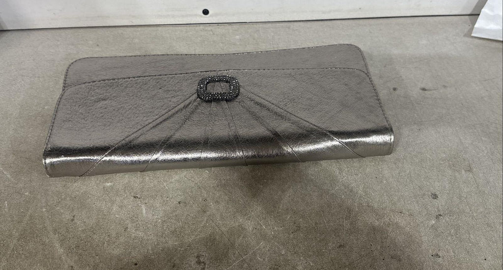 J. Renee Metallic Clutch Purse