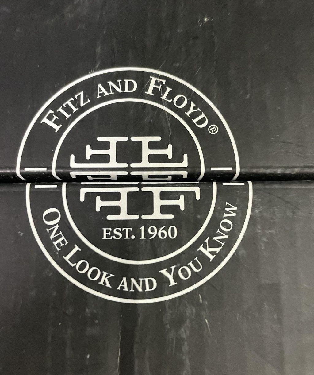 Fitz & Floyd Chester Highball Glasses Set of 4 Boxed 13 oz