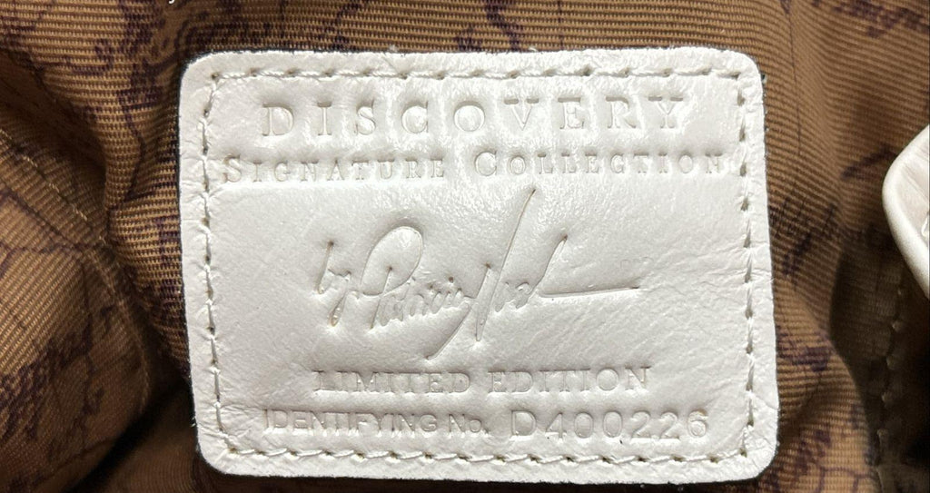 Patricia Nash White Cortona Woven Tote Limited Edition