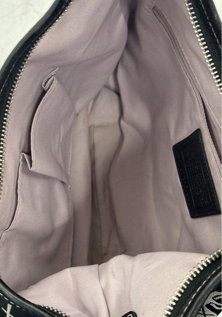 Coach Horse and Carriage Canvas Hobo Bag F14480