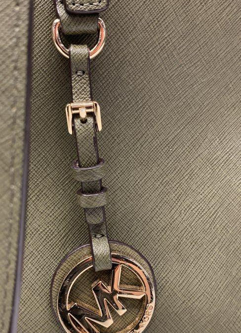 MICHAEL Michael Kors Olive Green Jet Set Travel Tote Bag