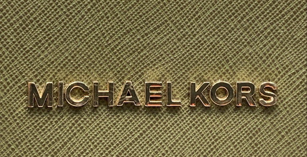MICHAEL Michael Kors Olive Green Jet Set Travel Tote Bag