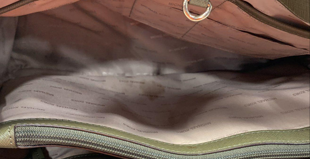 MICHAEL Michael Kors Olive Green Jet Set Travel Tote Bag