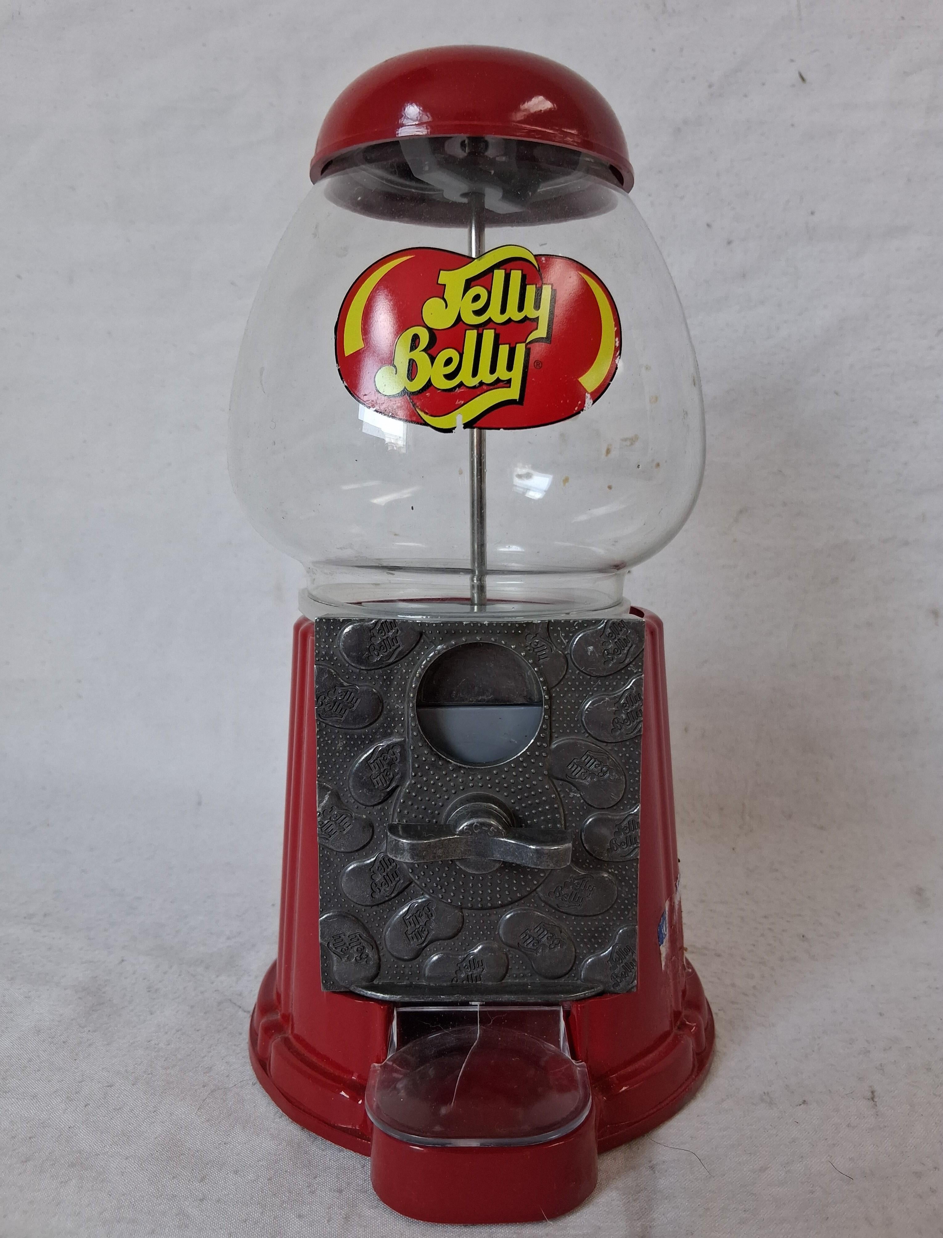 Jelly Belly Red Gumball Style Candy Dispenser