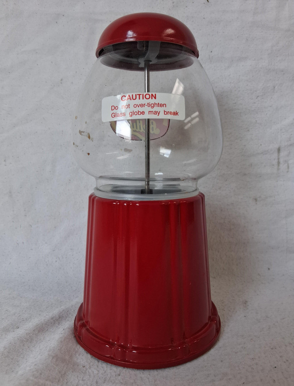 Jelly Belly Red Gumball Style Candy Dispenser