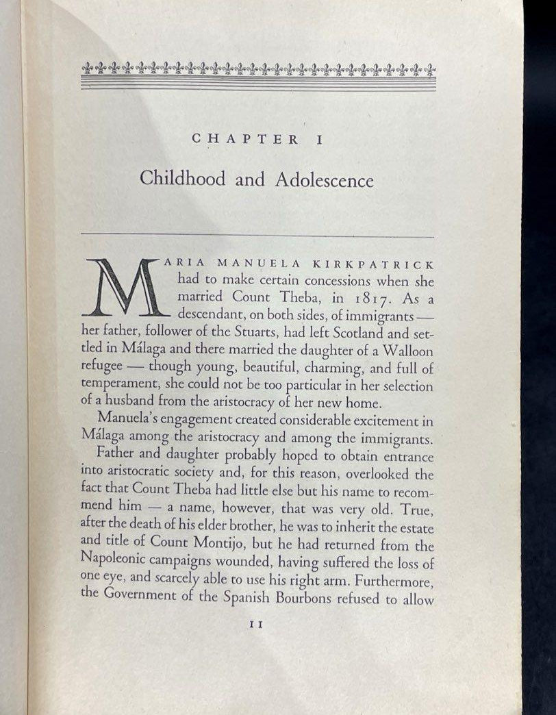 The Innocent Empress: An Intimate Study of Eugenie by Erna Barschak, 1943 First Edition