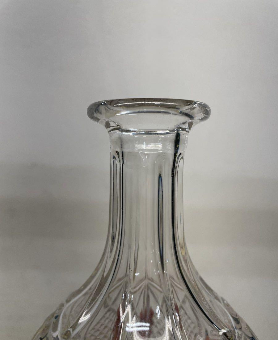 Crystal Cut Glass Decanter & Glass Cup 8x5