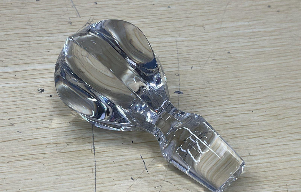 Crystal Cut Glass Decanter & Glass Cup 8x5
