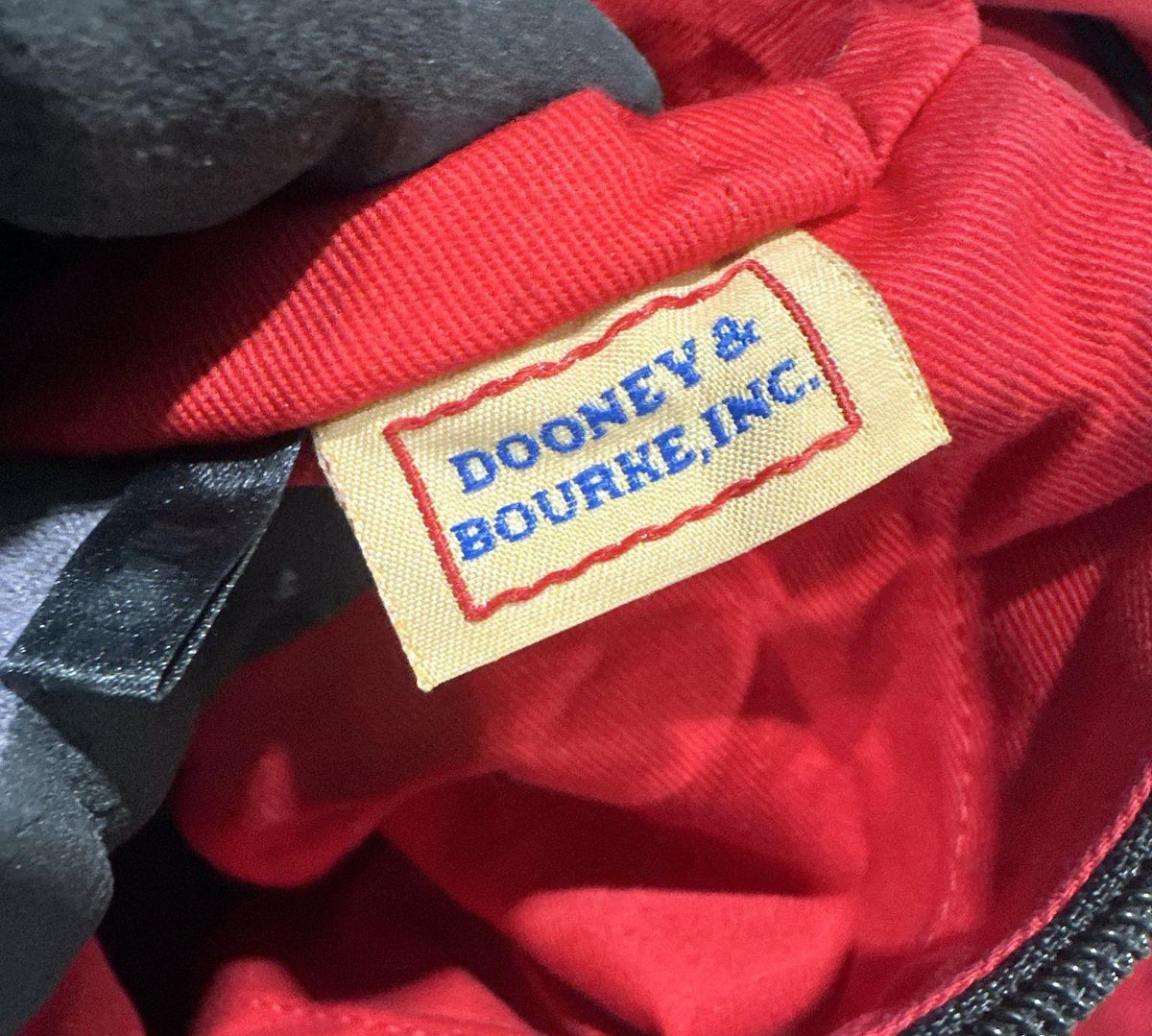 Dooney & Bourke Tartan Plaid Shoulder Bag Suede Trim