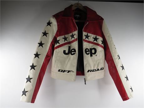 Jeep x Forever 21 Off-Road Moto Jacket Size: M (Women) [D899]