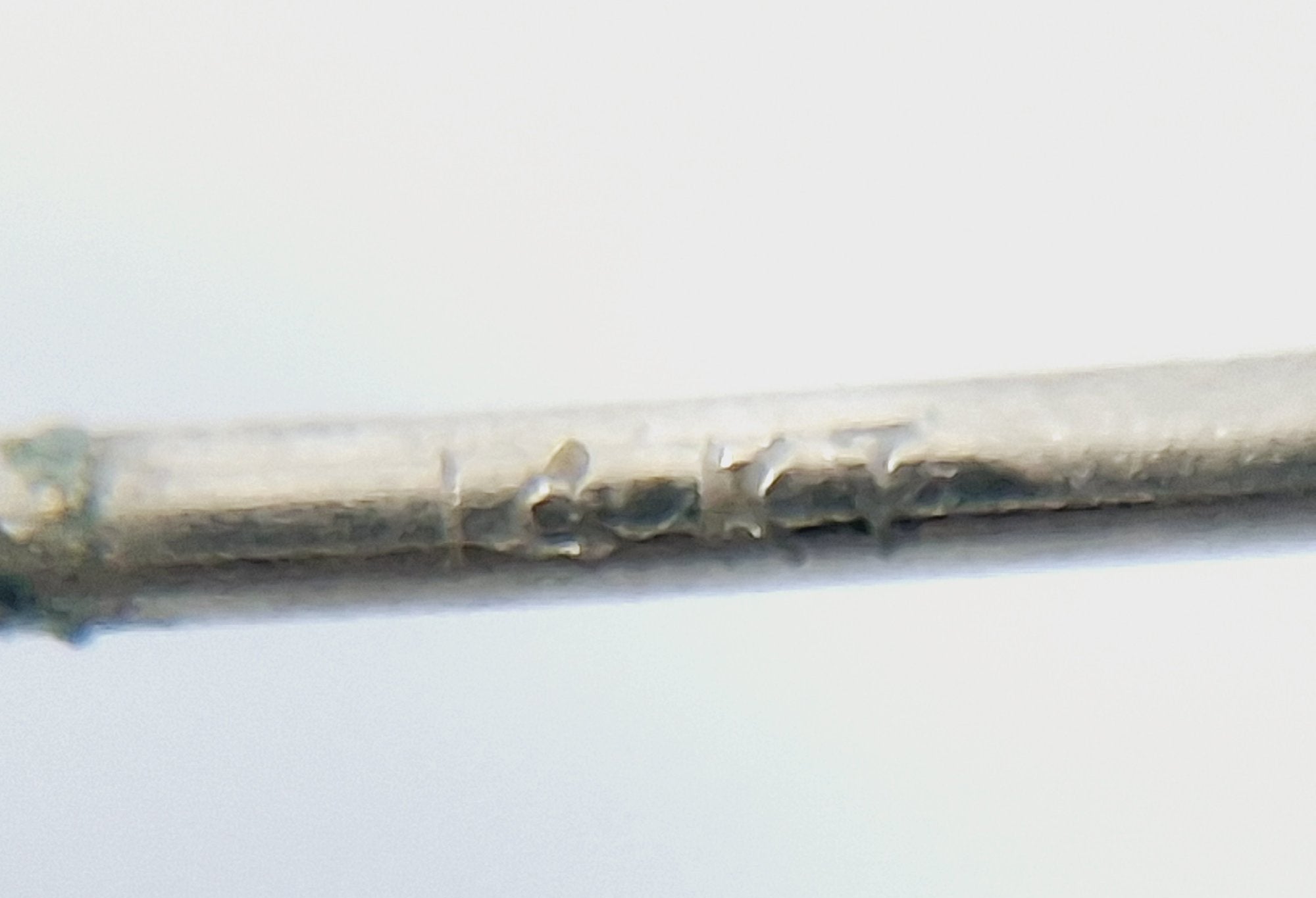 Vintage Silvertone Gold Faux Pearl & Crystal Cluster Drop Earrings w/14K Post