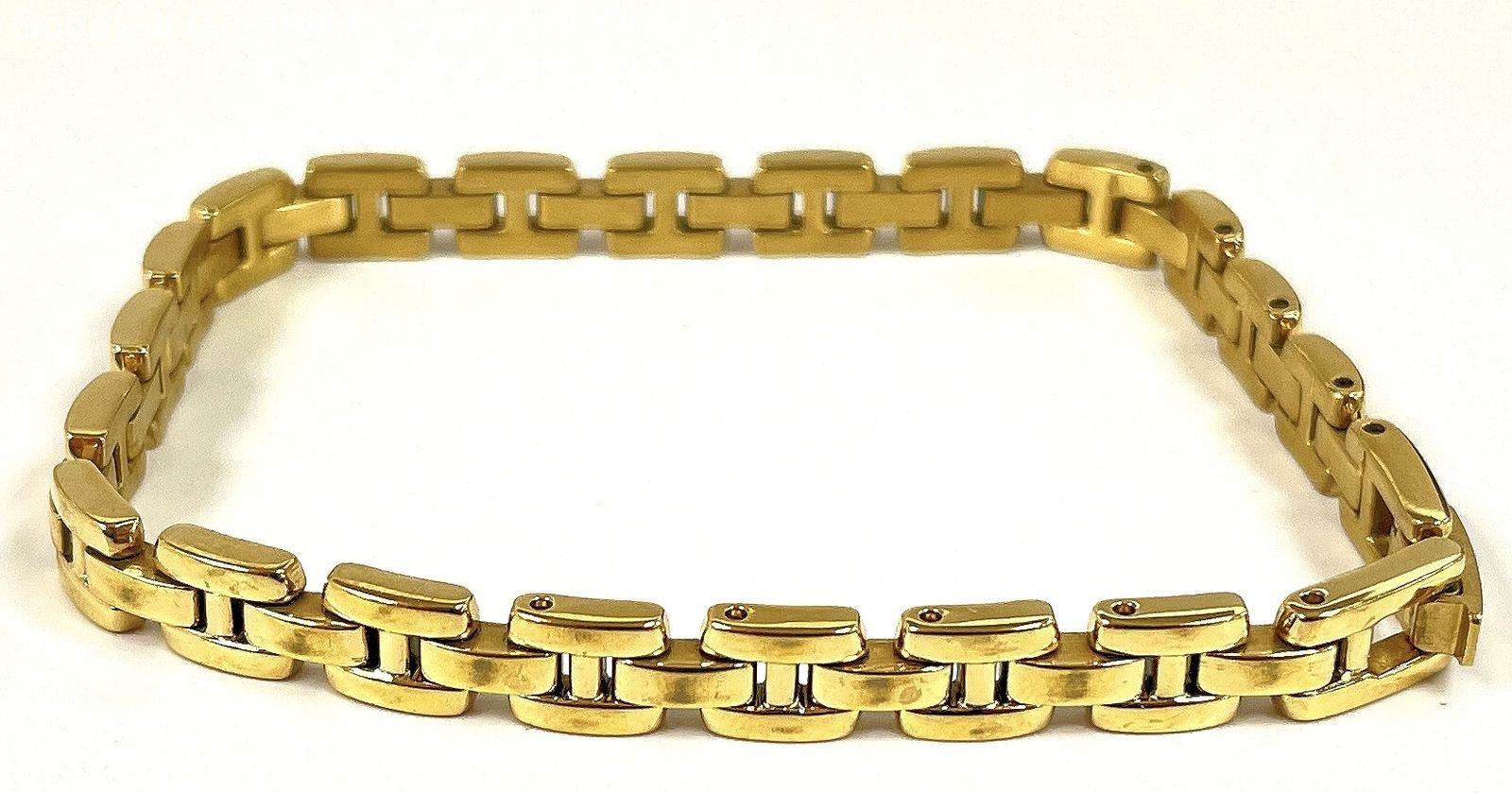 Citizen Gold Tone Stainless Steel H-Link Bracelet 16.9g