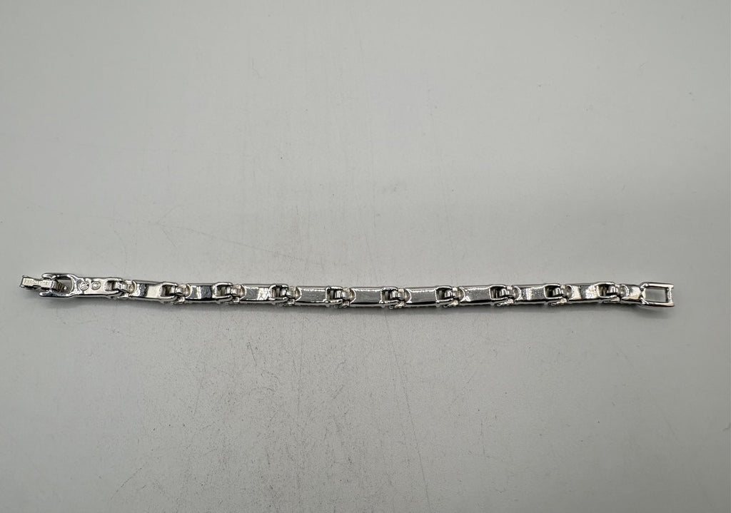 Swarovski Crystal Line Bracelet in Silver-Tone Setting