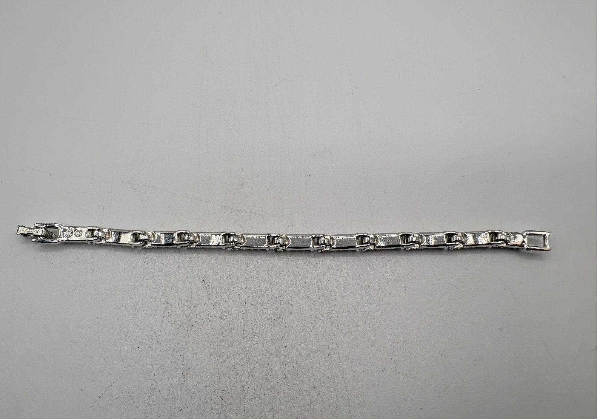 Swarovski Crystal Line Bracelet in Silver-Tone Setting