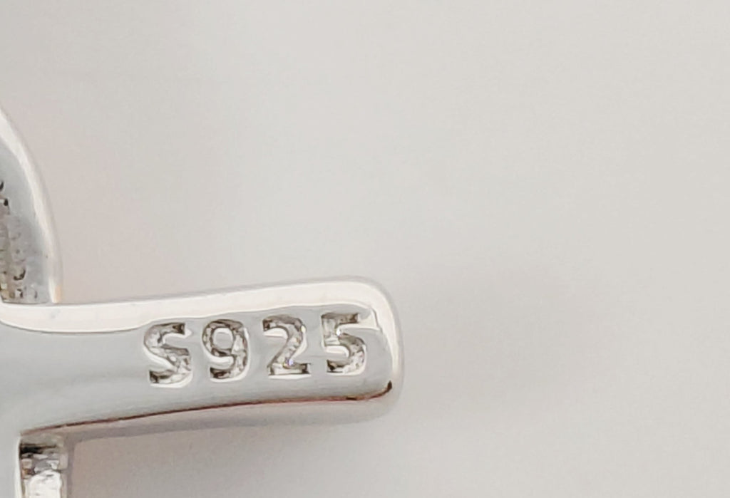 20" 925 Two Tone Silver Secret Affirmational Pendant Necklace
