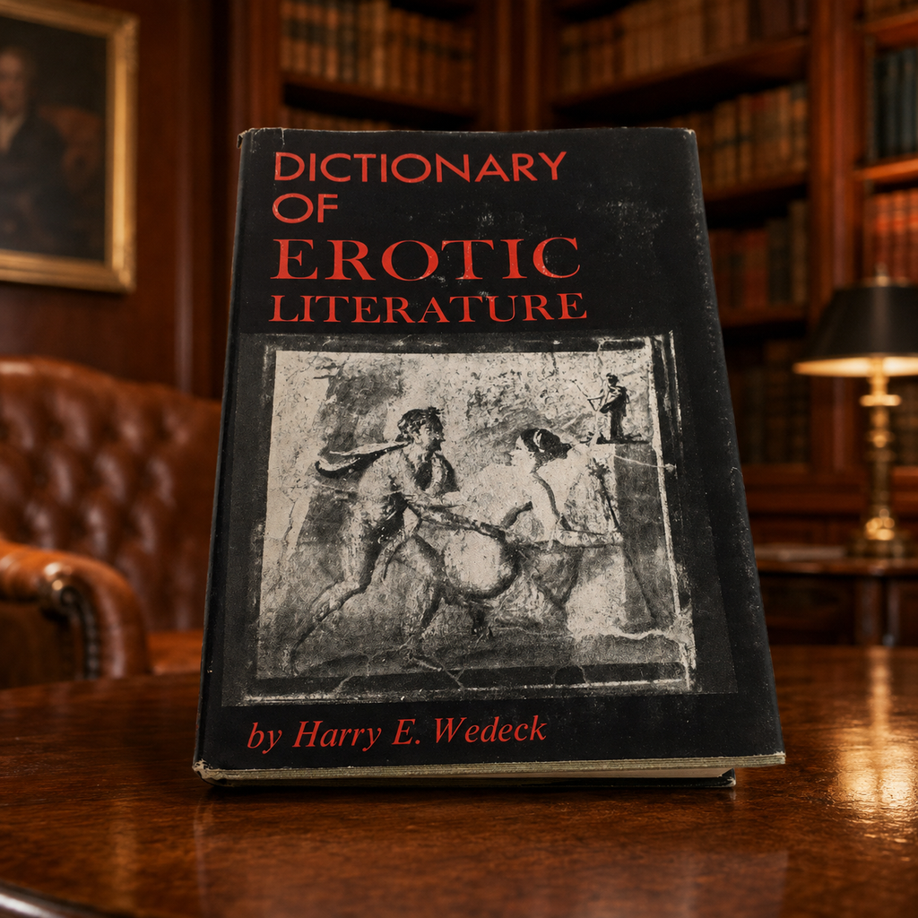 Dictionary of Erotic Literature 1962 Hardcover Harry E. Wedeck