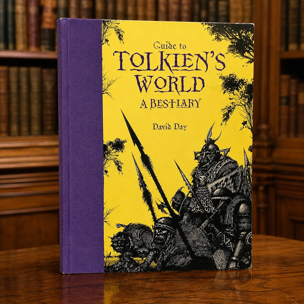 David Day Guide to Tolkien's World A Bestiary Hardcover