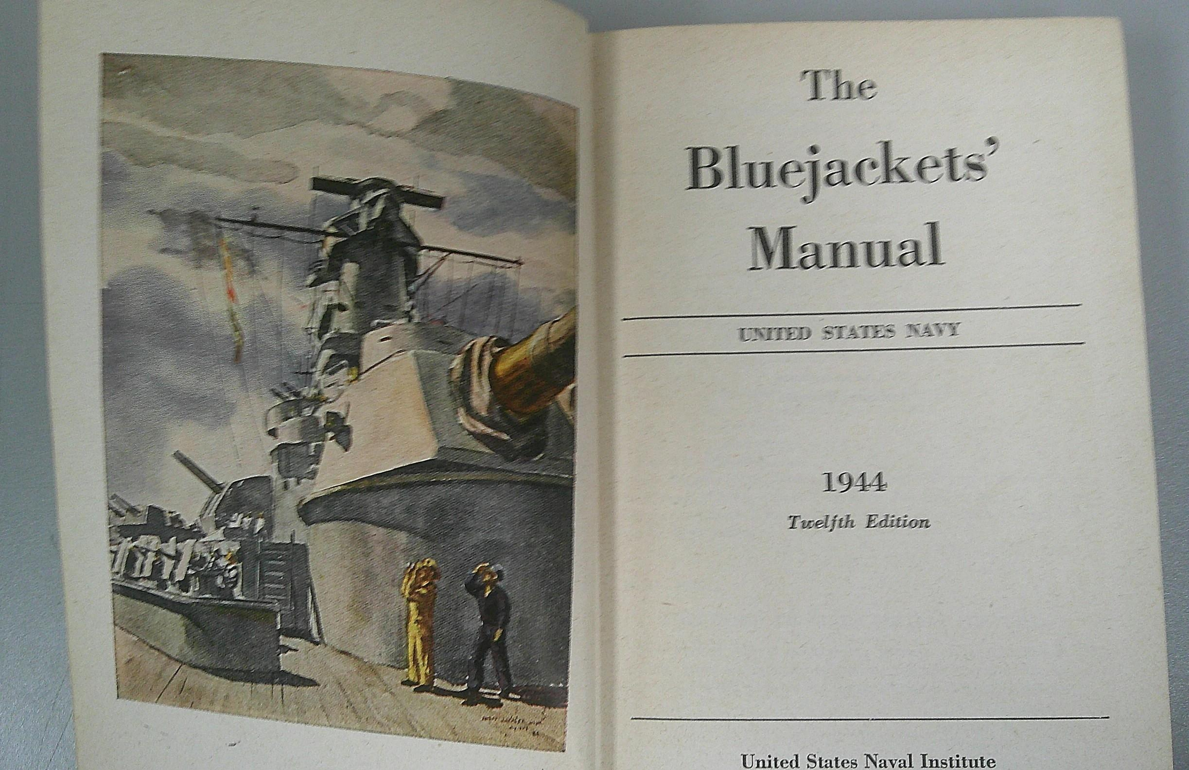 The Bluejackets' Manual 1944