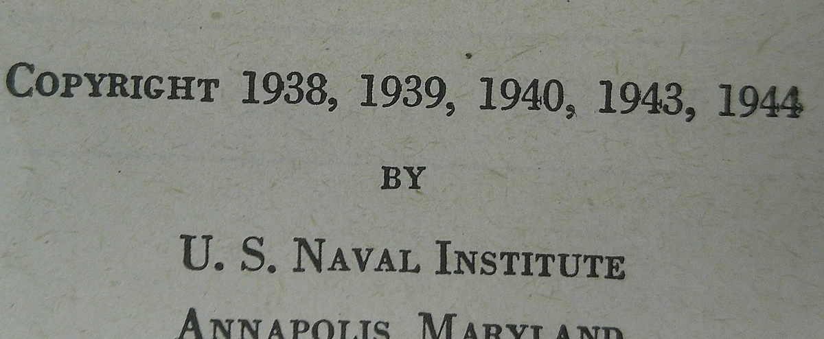 The Bluejackets' Manual 1944 U.S. Naval Institute hardcover, view 5