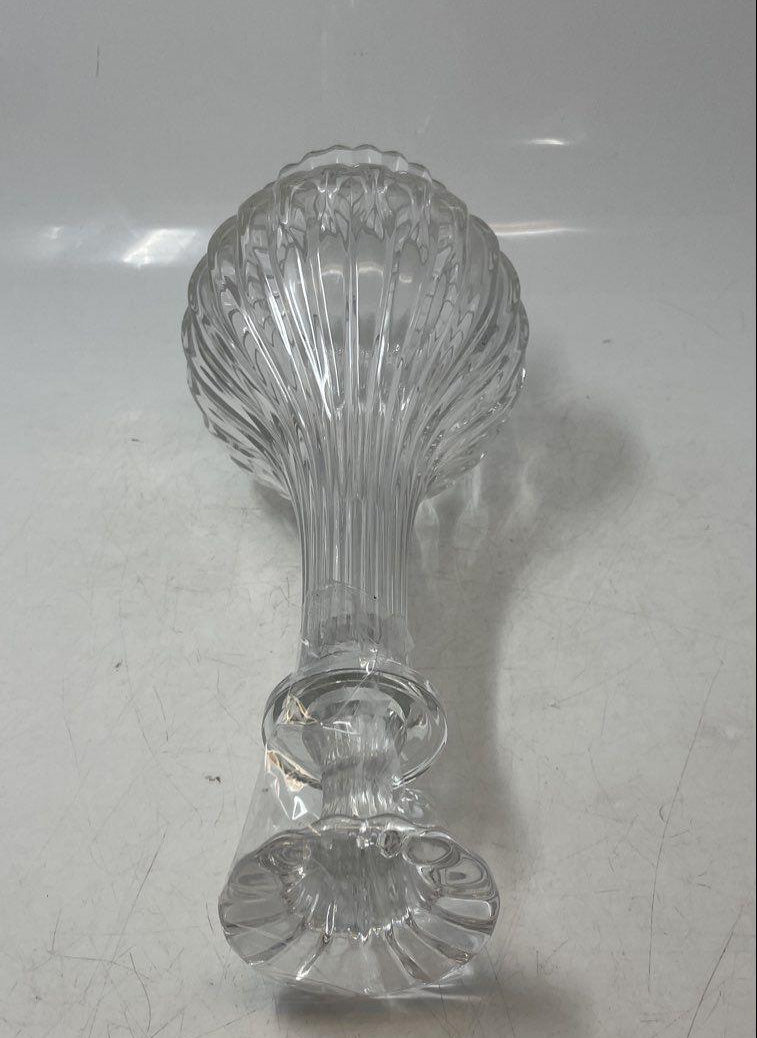 Vintage Mikasa Crystal Cut Clear Glass Mid 20th Century Decanter With Stopper