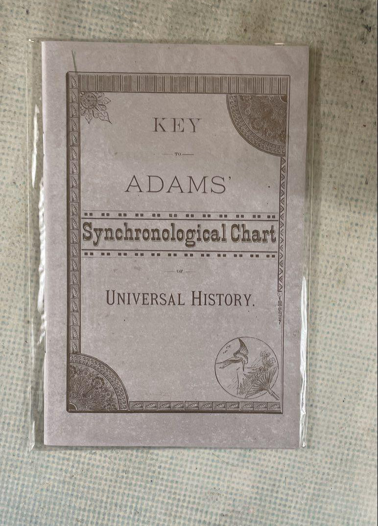 Adams Synchronological Chart or Map of History