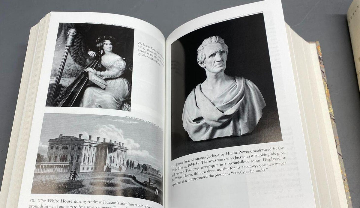 The President's House two-volume second edition set in cream cloth with gilt titles and slipcase, view 4