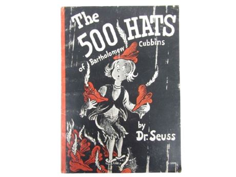 The 500 Hats of Bartholomew Cubbins by Dr. Seuss, Scholastic Book Services paperback, view 2