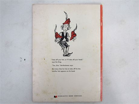 The 500 Hats of Bartholomew Cubbins by Dr. Seuss, Scholastic Book Services paperback, view 5
